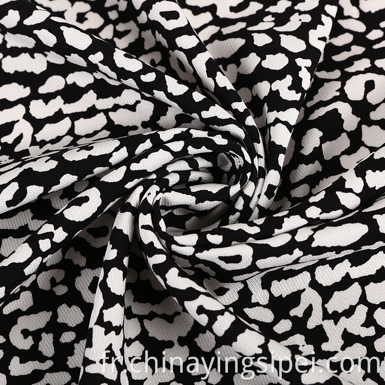 Impression du fabricant imprimé sur tissu de robe en coton